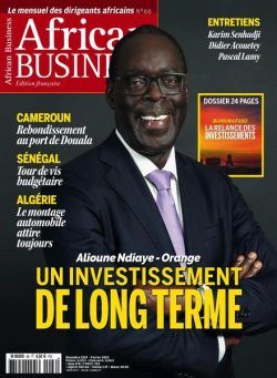 African Business – Decembre 2019 – Fevrier 2020