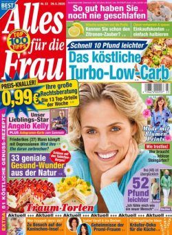 Alles fur die Frau – 29 Mai 2020