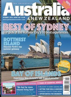 Australia & New Zealand – October 2018