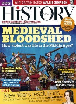 BBC History UK – January 2016