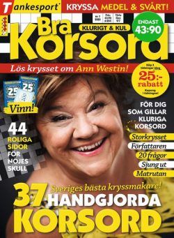 Bra Korsord – 04 juni 2020