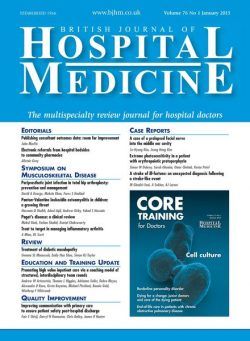British Journal of Hospital Medicine – January 2015