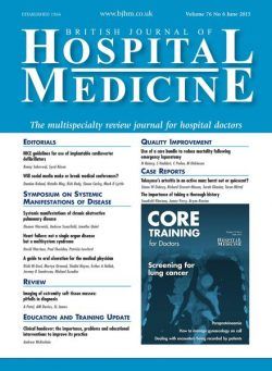 British Journal of Hospital Medicine – June 2015