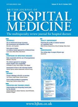 British Journal of Hospital Medicine – October 2018