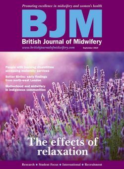 British Journal of Midwifery – September 2019