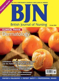 British Journal of Nursing – 14 June 2018
