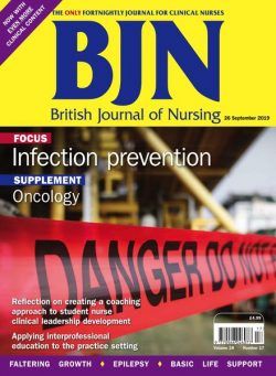 British Journal of Nursing – 26 September 2019