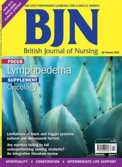 British Journal of Nursing – 28 February 2019