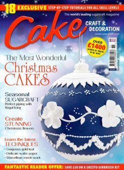 Cake Decoration & Sugarcraft – november 2015