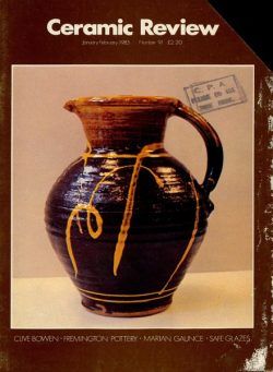 Ceramic Review – January-February 1985