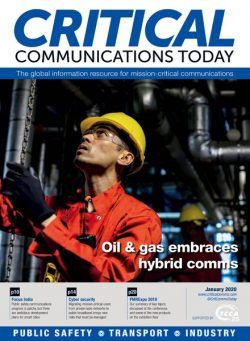 Critical Communications Today – January 2020