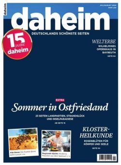 Daheim – Juli-August 2020