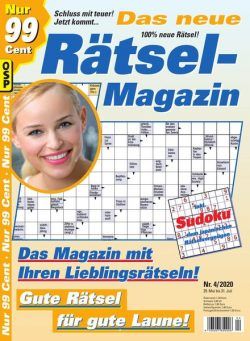 Das neue Ratsel-Magazin – Nr.4 2020