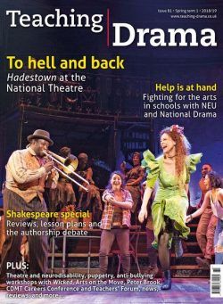 Drama & Theatre – Issue 81, Spring Term 1 2018-19
