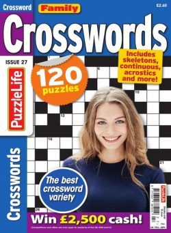 Family Crosswords – Issue 27 – May 2020