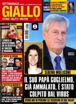 Giallo – 13 Maggio 2020