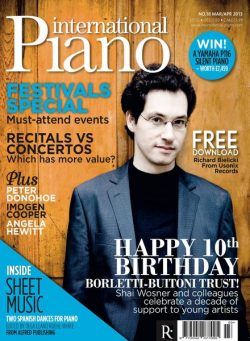 International Piano – Mar-Apr 2013