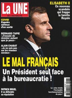 La Une de l’actualite – Juin-Aout 2020