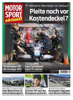 MOTORSPORT aktuell – 03 Juni 2020