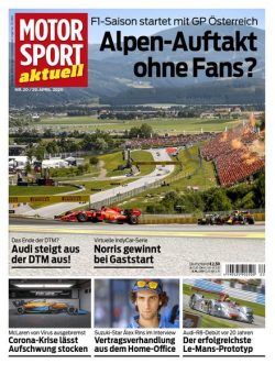 Motorsport Aktuell – 28 April 2020