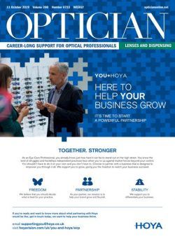 Optician – 11 October 2019