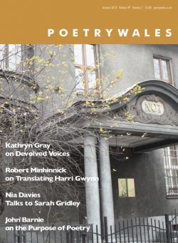 Poetry Wales – Autumn 2013 49.2