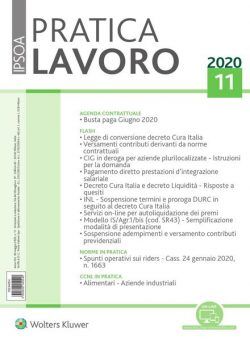 Pratica Lavoro – 30 Maggio 2020