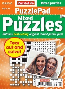 PuzzleLife PuzzlePad Puzzles – 21 May 2020