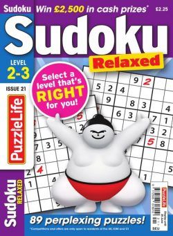 PuzzleLife Sudoku Relaxed – May 2020