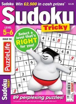 PuzzleLife Sudoku Tricky – May 2020
