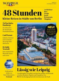 Tagesspiegel Freizeit – 48 Stunden – August 2019