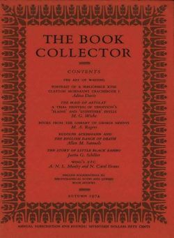 The Book Collector – Autumn, 1974