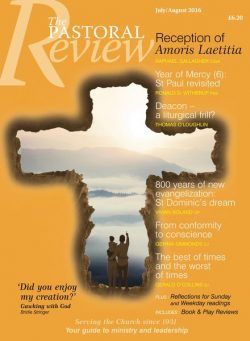 The Pastoral Review – July- August 2016