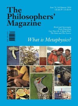 The Philosophers’ Magazine – 3rd Quarter 2016