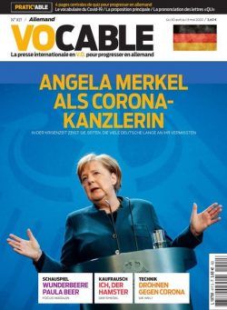 Vocable Allemand – 30 avril 2020