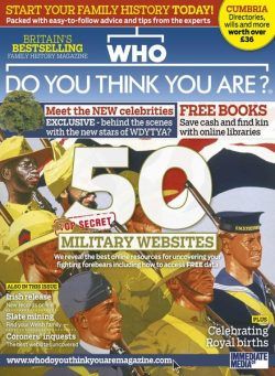 Who Do You Think You Are – August 2013