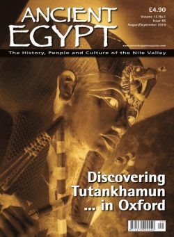 Ancient Egypt – August-September 2014