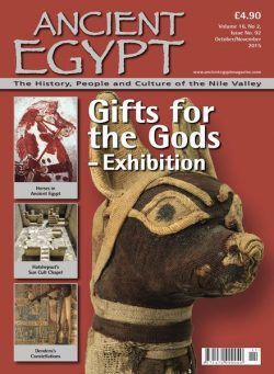 Ancient Egypt – October-November 2015