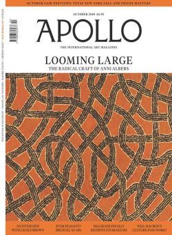 Apollo Magazine – October 2018