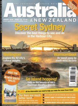 Australia & New Zealand – August 2016