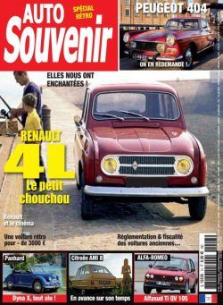 Auto Souvenir – Juillet-Septembre 2020