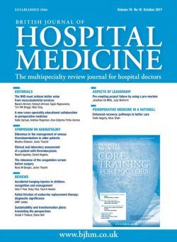 British Journal of Hospital Medicine – October 2017