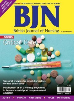 British Journal of Nursing – 22 November 2018