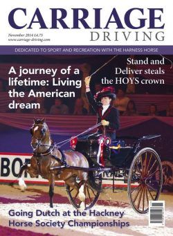 Carriage Driving – November 2014