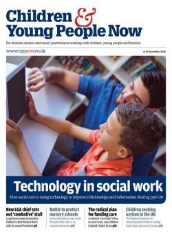 Children & Young People Now – 8 November 2016