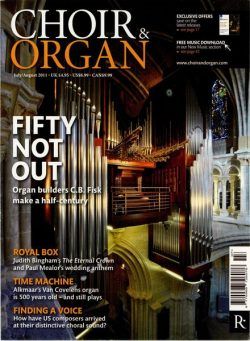 Choir & Organ – July-August 2011