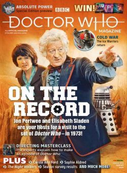 Doctor Who Magazine – Issue 553 – August 2020
