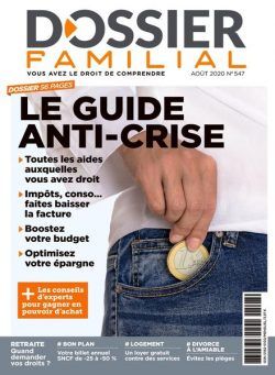 Dossier Familial – Aout 2020