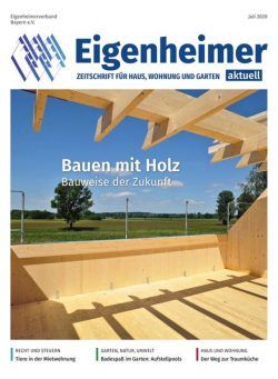 Eigenheimer aktuell – Juli 2020