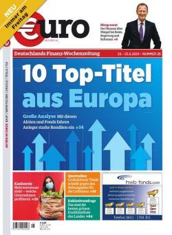 Euro am Sonntag – 19 Juni 2020